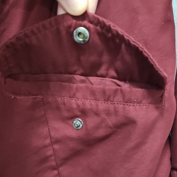 Forever‎ 21 Maroon Jacket Size Small - Picture 7 of 10